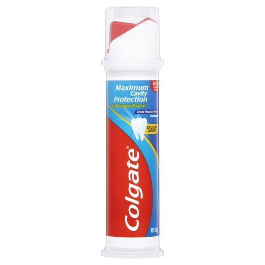 Colgate Maximum Cavity Protection Toothpaste Pump - 130g-Auzzi Store