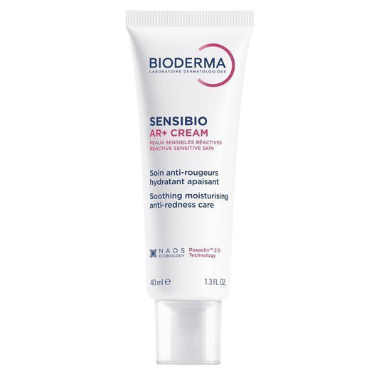 Bioderma Sensibio Ar+ Anti-Redness Soothing Moisturiser 40ml - Gentle Care for Sensitive Skin
