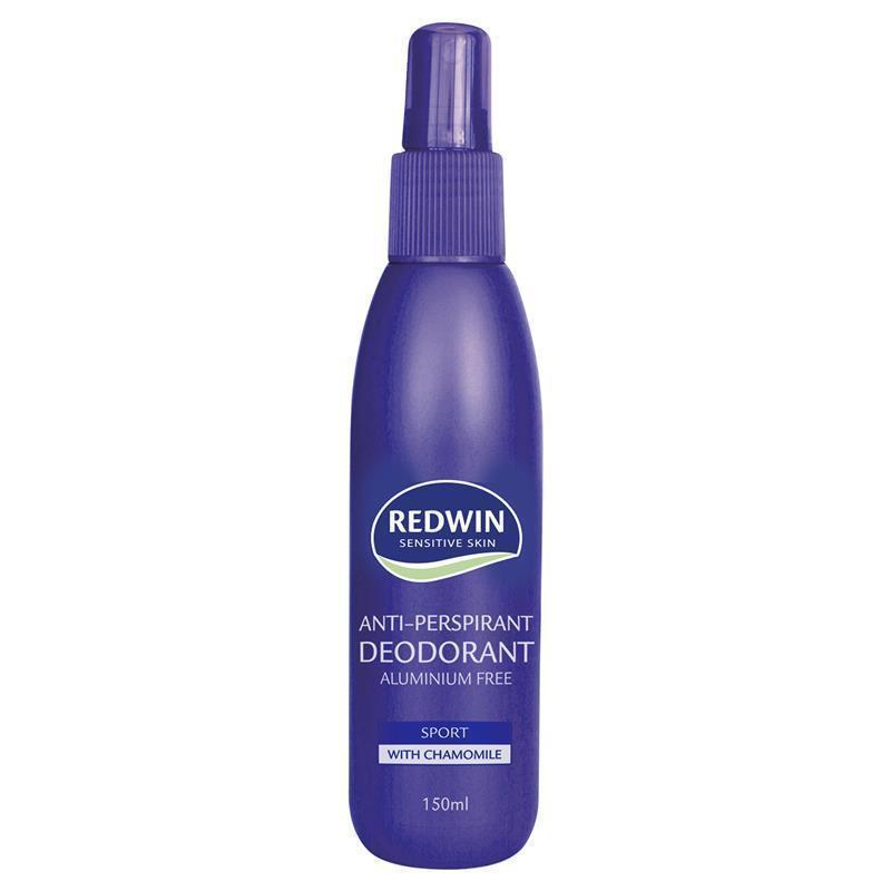 Redwin Aluminium-Free Sport Deodorant for Sensitive Skin, 150ml