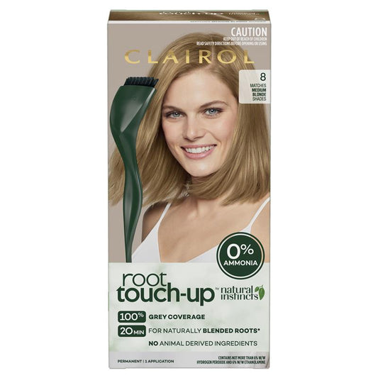 Clairol Root Touch Up Natural Instincts 8 Medium Blonde - Permanent Hair Colour (35g) – view 2