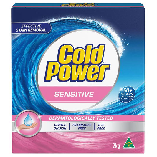 Cold Power Sensitive Pure Clean Laundry Detergent Powder 2kg – view 2 - Auzzistore
