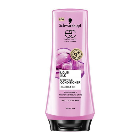 Schwarzkopf Extra Care Liquid Silk Conditioner 400ml - Smooth & Shine