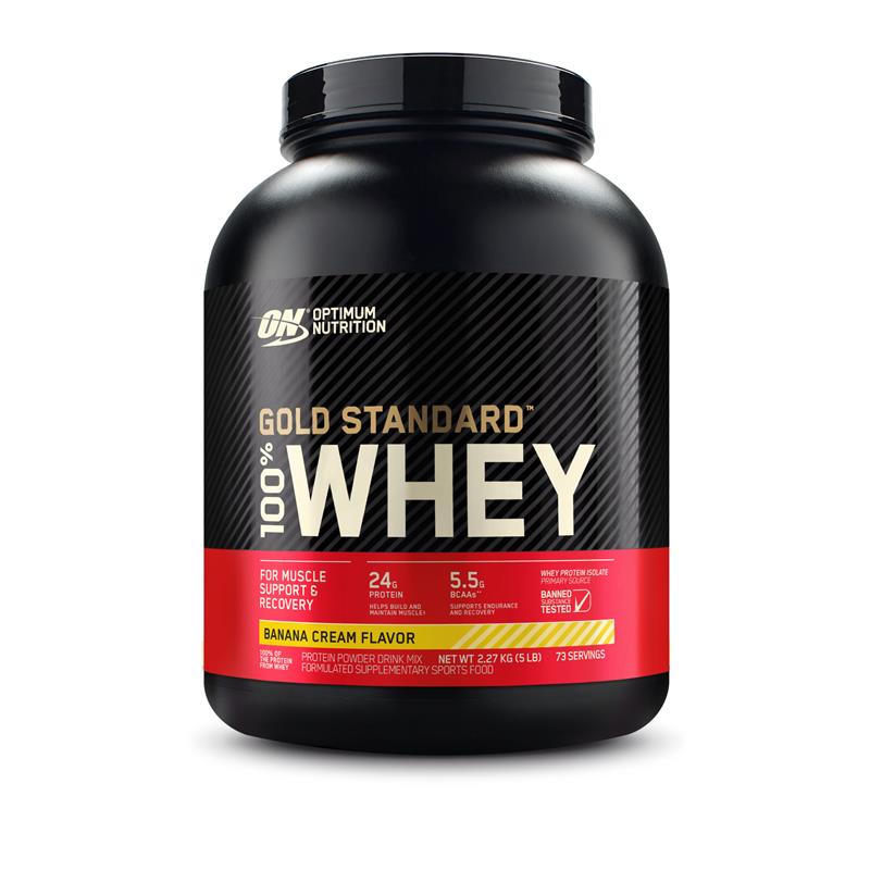 Optimum Nutrition Gold Standard 100% Whey Protein - Banana (2.27kg)