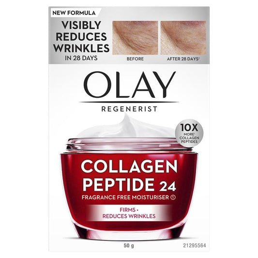 Olay Regenerist Collagen Peptide24 Face Cream Moisturiser - 50g
