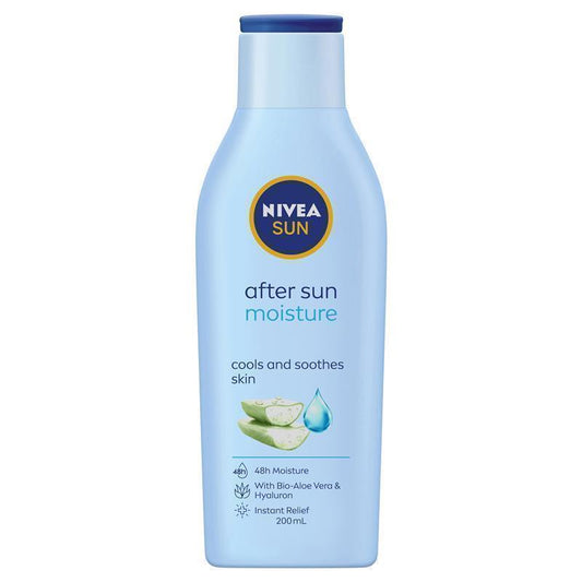NIVEA Sun Moisturising After Sun Lotion with Aloe Vera 200ml-Auzzi Store