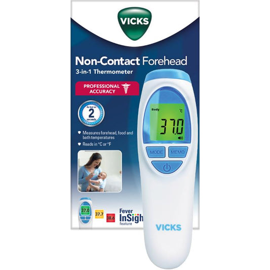 Vicks Non-Contact Forehead 3-In-1 Thermometer - Accurate & Safe – view 2