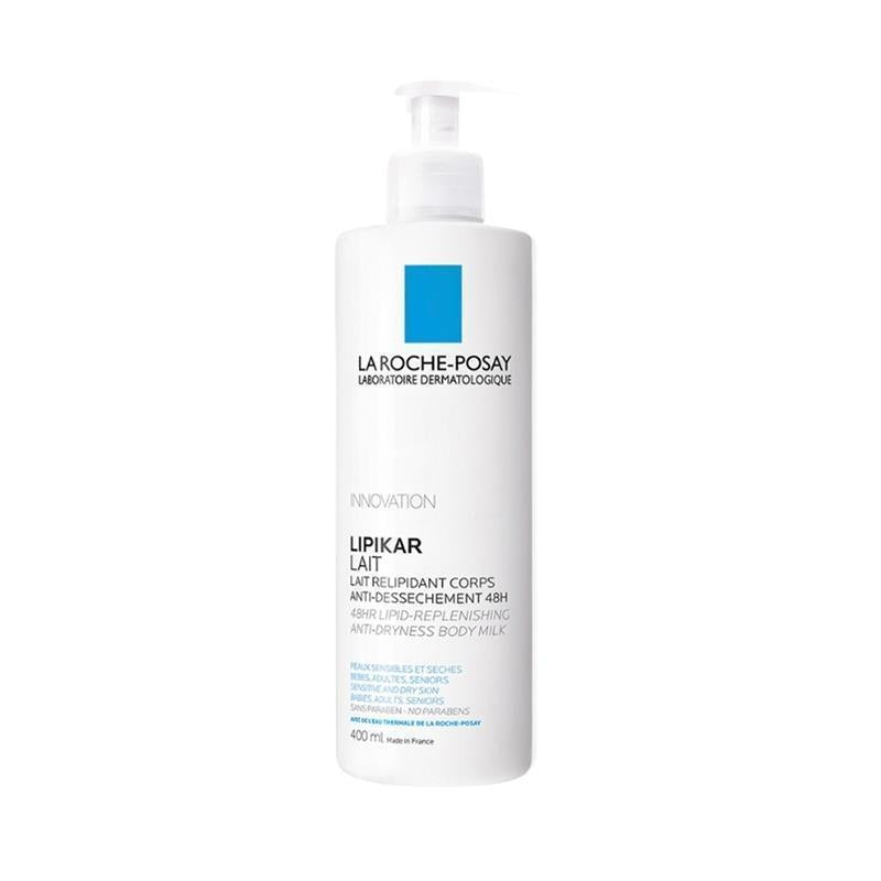 La Roche-Posay Lipikar Lait 400ml - Nourishing Body Lotion for Normal to Dry Skin-Auzzi Store