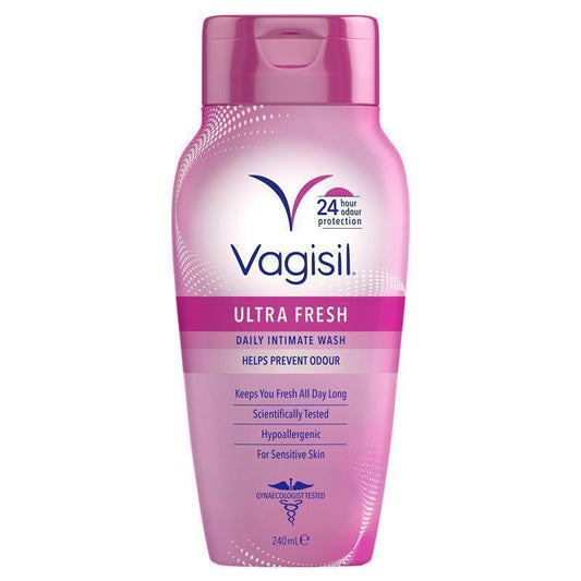 Vagisil Ultra Fresh 240ml Intimate Wash – 24-Hour Odor Protection