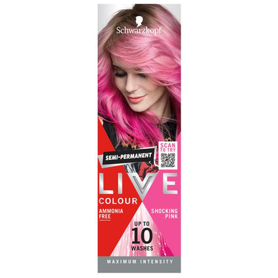 Schwarzkopf LIVE Colour Shocking Pink - Semi Permanent 75ml