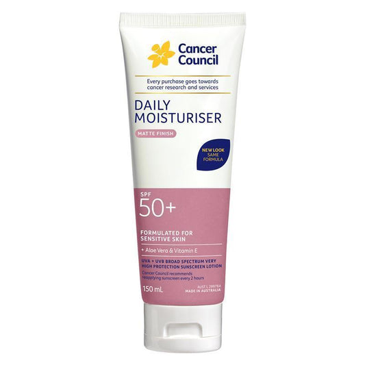 Cancer Council SPF 50+ Face & Body Moisturiser 150ml - Ultimate UV Protection - Auzzi Store