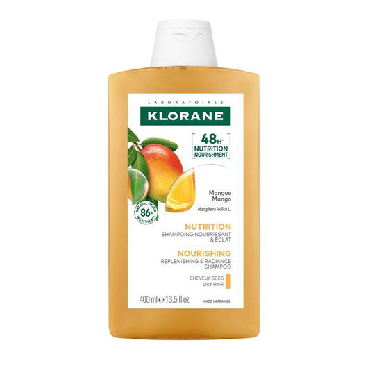 Klorane Shampoo with Mango Butter - 400ml Moisture-Rich Formula - Auzzi Store