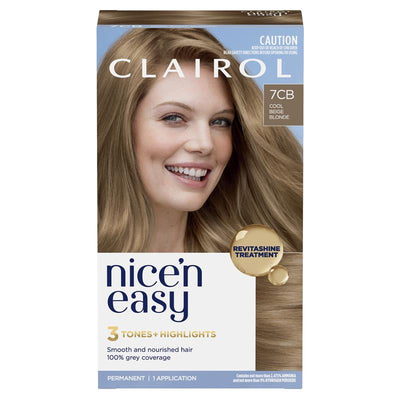 Clairol Nice N Easy 7CB Dark Champagne Blonde Permanent Hair Colour - 173g