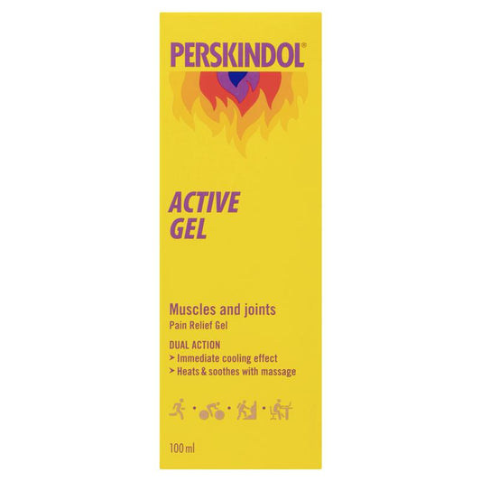 Perskindol Active Pain Relief Gel 100ml - Fast Relief for Muscle Pain – view 2