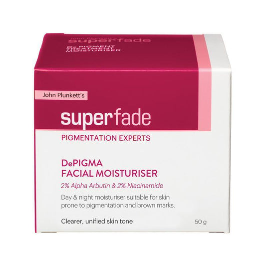 John Plunkett's SuperFade De Pigment Treatment Moisturiser - 50g