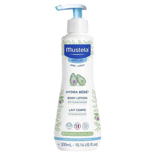 Mustela Hydra-Bebe Body Lotion 300ml - Long-Lasting Hydration for Baby-Auzzi Store