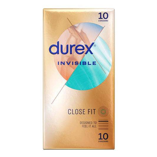 Durex Invisible Close Fit Condoms 10 Pack – view 2