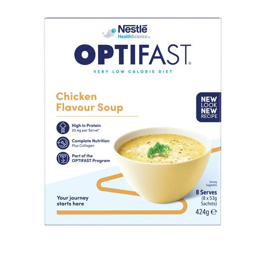 Optifast VLCD Soup Chicken - 8 x 53g for Effective Weight Loss – view 2