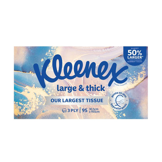 Kleenex Large & Thick Facial Tissues - 95 Pack-Auzzi Store