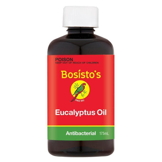 Bosisto's Eucalyptus Oil 175ml - Natural Antiseptic for Home and Health - Auzzi Store