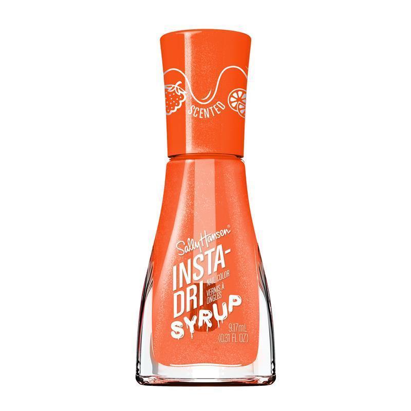 Sally Hansen Insta-Dri Scented Nail Polish Syrup Collection Oozing Orange 9.17ml Limited Edition