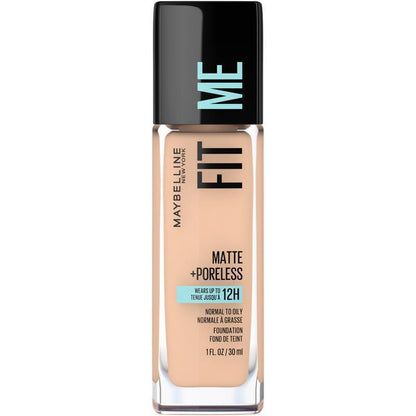 Maybelline Fit Me Matte & Poreless Mattifying Liquid Foundation - Nude Beige 125