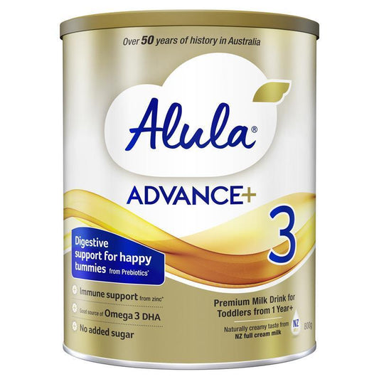 Alula Advance+ Stage 3 Toddler Milk Drink 1 Year+ 800g - Nutritional Support for Toddlers