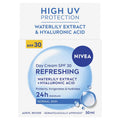NIVEA Daily Essentials Hydrating Face Moisturiser SPF30 50ml - Refreshing Daily Hydration