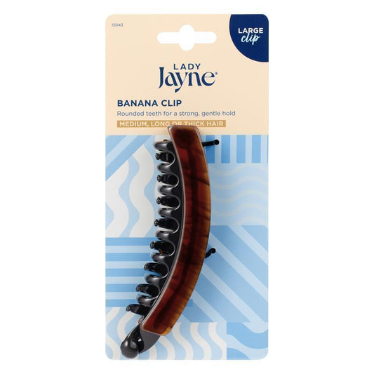 Lady Jayne Large Banana Clip - Secure Hold for All Hair Types-Auzzi Store