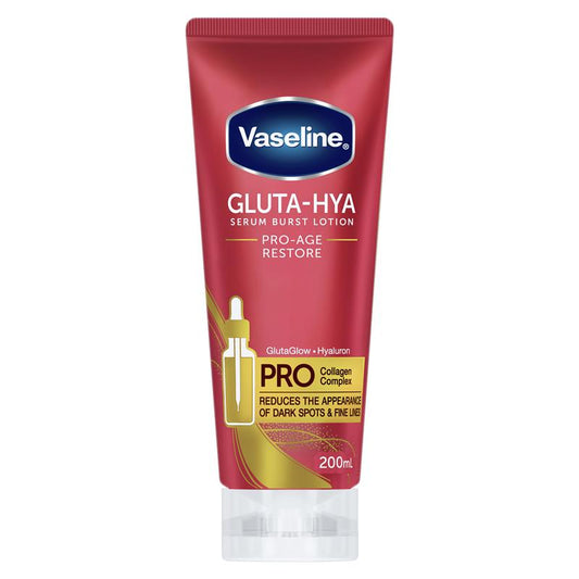 Vaseline Gluta-Hya Serum Boost Lotion for Pro Age Restore - 200ml-Auzzi Store