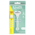Gillette Venus Deluxe Smooth Sensitive Women's Razor Handle + 4 Blade Refills for Sensitive Skin