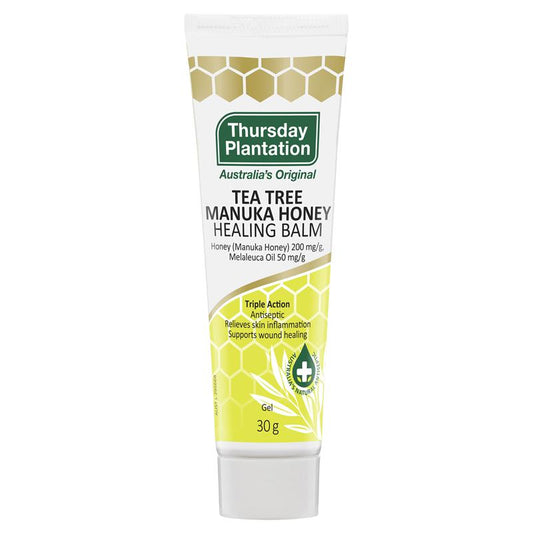 Thursday Plantation Tea Tree Oil & Manuka Honey Healing Balm 30g - Triple Action Antiseptic - Auzzi Store