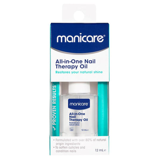 Manicare All-In-One Nail Therapy Oil 12ml - Nourish & Condition
