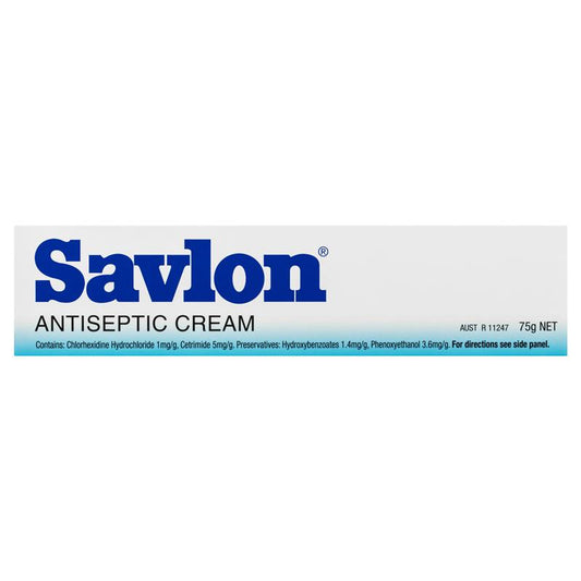 Savlon Antiseptic Cream 75g - Soothing Relief for Cuts & Grazes-Auzzi Store