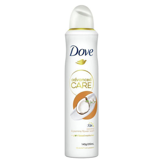 Dove Advanced Care Coconut & Jasmine Antiperspirant Deodorant Spray 250ml