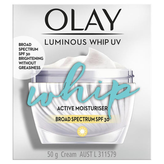 Olay Luminous Whip UV SPF Face Cream Moisturiser - 50g - Auzzi Store