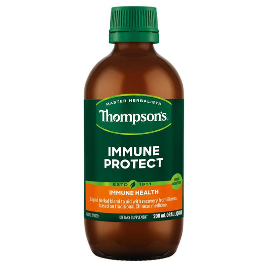 Thompson's Immune Protect 200ml Liquid - Herbal Support for Immune Health