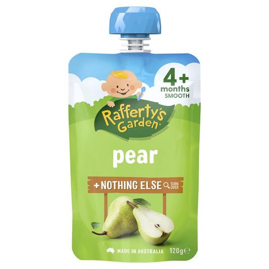 Raffertys Garden My First Pear Puree for 4+ Months - 120g - Auzzi Store