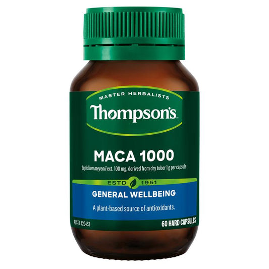 Thompson's Maca 1000 - 60 Capsules for Natural Energy-Auzzi Store