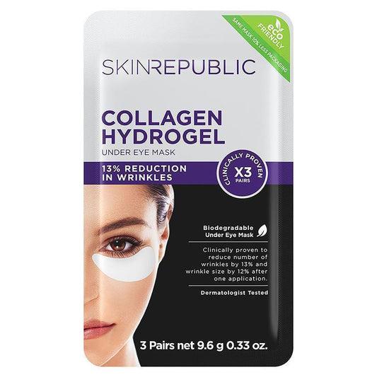 Skin Republic Collagen Under Eye Patches - 3 Pairs-Auzzi Store