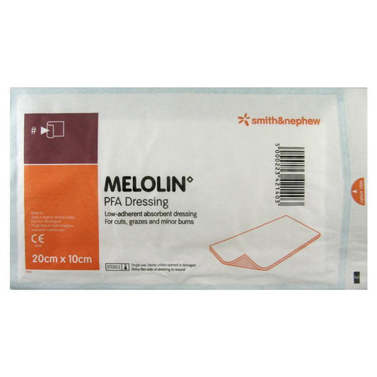 Melolin Low Adherent Wound Dressing - 10cm x 20cm-Auzzi Store