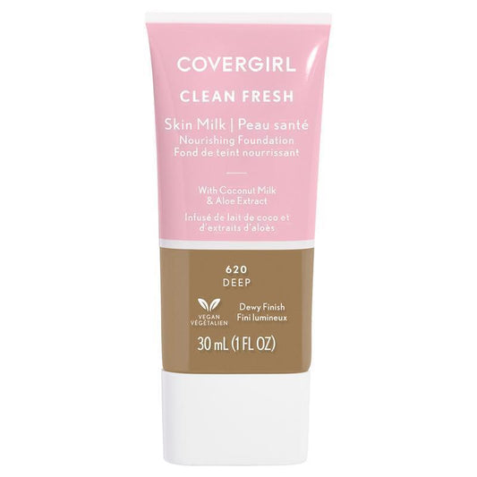 Covergirl Clean Fresh Skin Milk Vegan Foundation Deep 620 Online Only