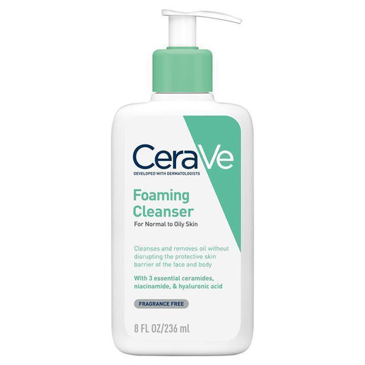 CeraVe Foaming Cleanser 236ml - Gentle Cleanser for Oily Skin - Auzzi Store