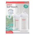 Pigeon SofTouch 240ml PP Bottle Twin Pack - Perfect for 3+ Months