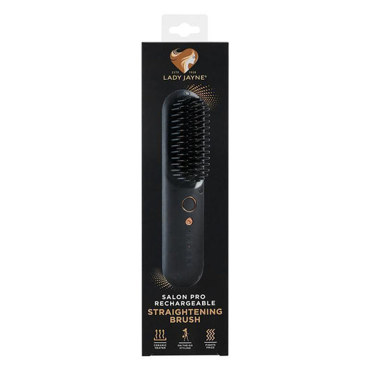 Lady Jayne Salon Pro Rechargeable Straightening Brush - Auzzistore