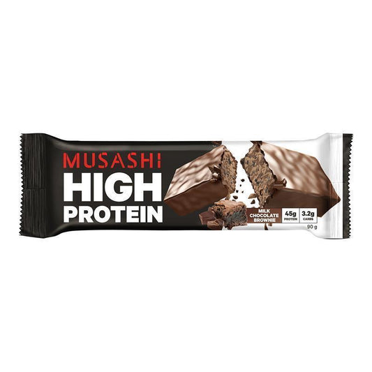 Musashi High Protein Bar Chocolate Brownie 90g - Deliciously Nutritious-Auzzi Store