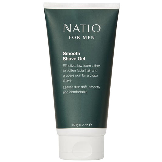 Natio Men's Smooth Shave Gel 150g-Auzzi Store