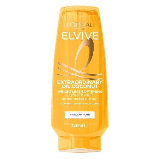 L'Oreal Elvive Ex Oils Coconut Conditioner 340ml - Nourish with Coconut