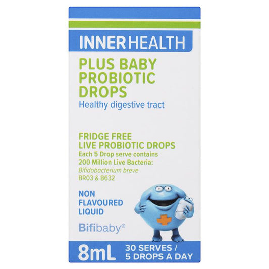 Inner Health Plus Baby Probiotic Drops 8mL for Digestion & Immunity – view 2