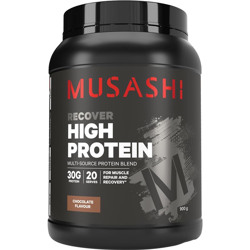 Musashi High Protein Chocolate Powder - 900g-Auzzi Store