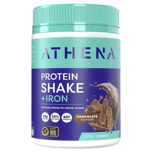 Athena Protein + Iron Chocolate Powder - 450g